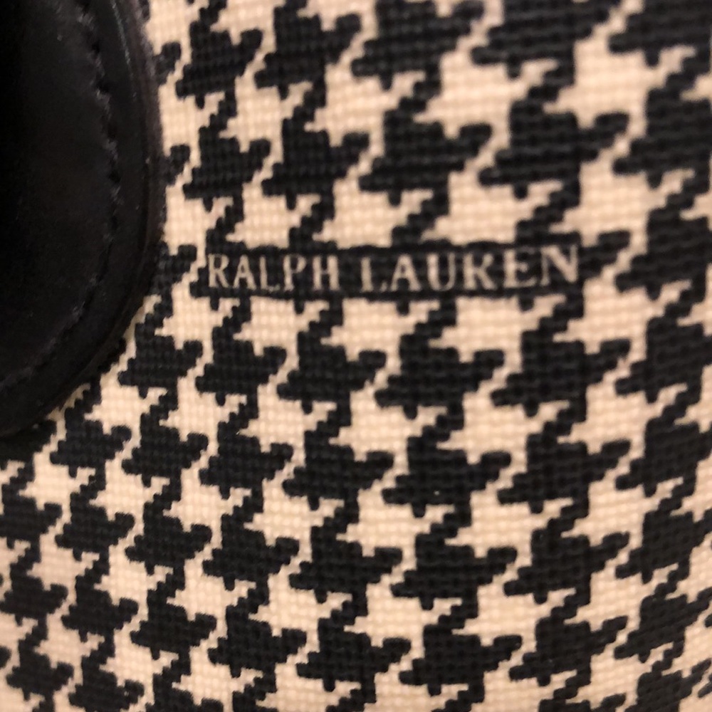 Vintage Ralph Lauren Tote & Matching Cosmetic Bag - Picture 3 of 16